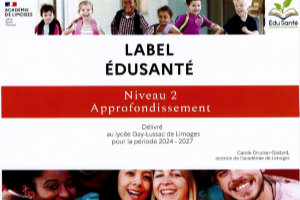 Label Édusanté 2024